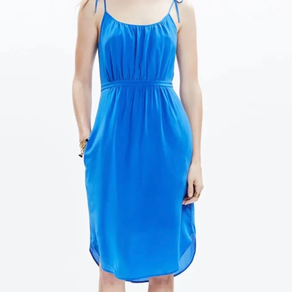 MADEWELL silk dress, size 4
